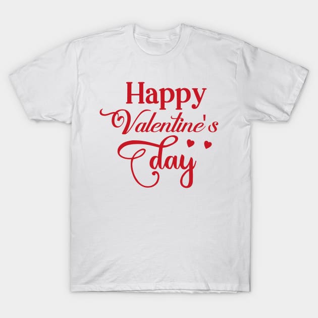 Happy Valentines Day T-Shirt by PairPearBear